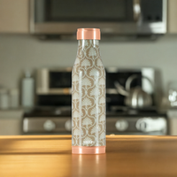 Milton Copper Charge Design Print Bottle 930ml — back view