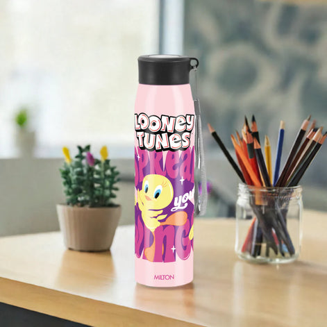 Milton Kids Handy 3D Design Looney Tunes Stainless Steel Water Bottle