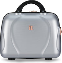 IT Luggage Sparkle Silver Vanity Case - image 1 of 5 - Vanity Case