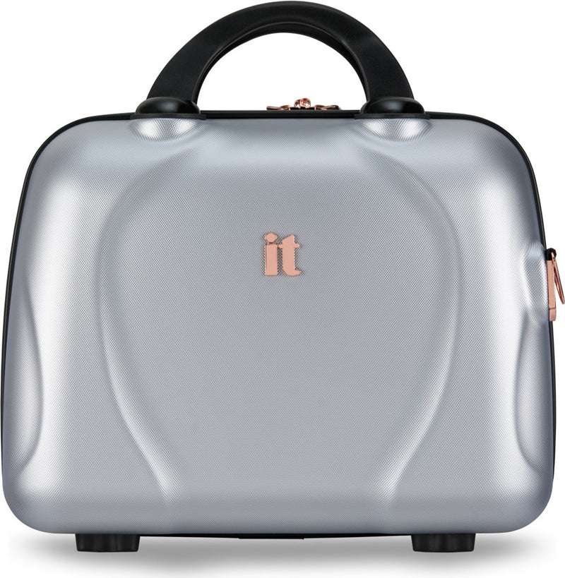 IT Luggage Sparkle Silver Vanity Case - image 1 of 5 - Vanity Case