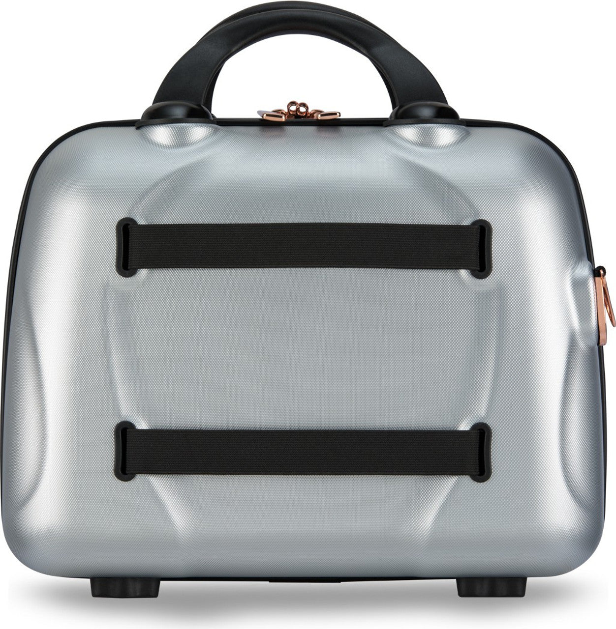 IT Luggage Sparkle Silver Vanity Case