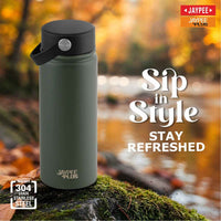 Jaypee Plus Hector Vacuum Insulated SS Bottle Hot & Cold 550ml