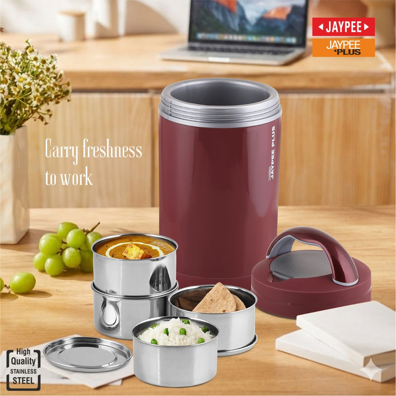 Jaypee Hotline Electric Lunch Box with SS Containers