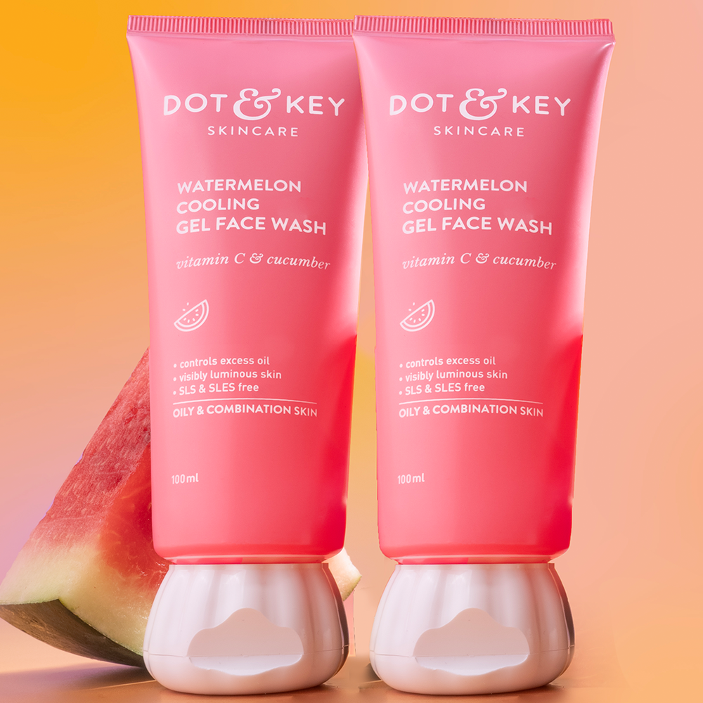 Dot & Key Watermelon Gel Face Wash Pack of 2