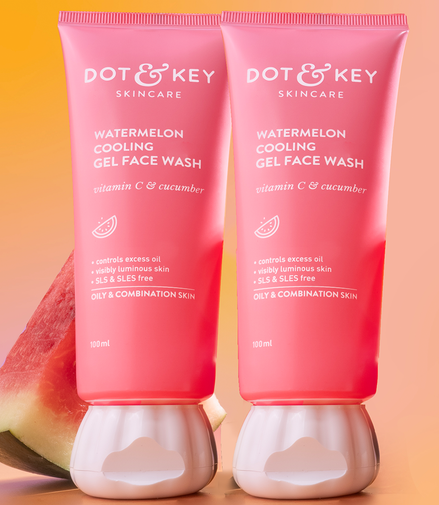 Dot & Key Watermelon Gel Face Wash Pack of 2