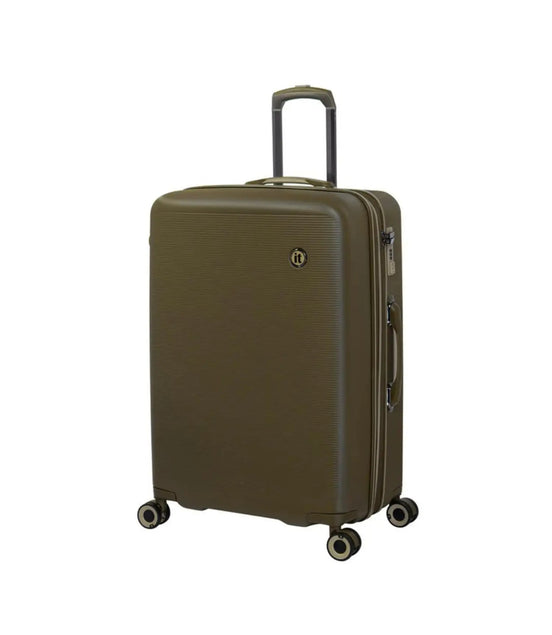 IT Luggage Rapidity Dark Olive Trolley Bag