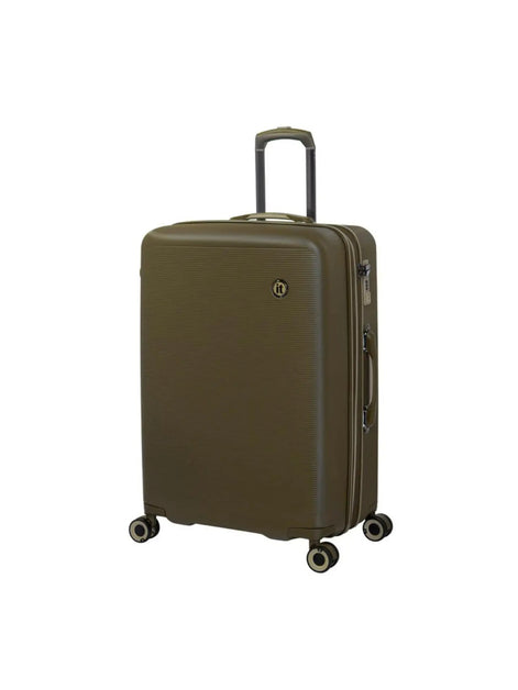 IT Luggage Rapidity Dark Olive Trolley Bag