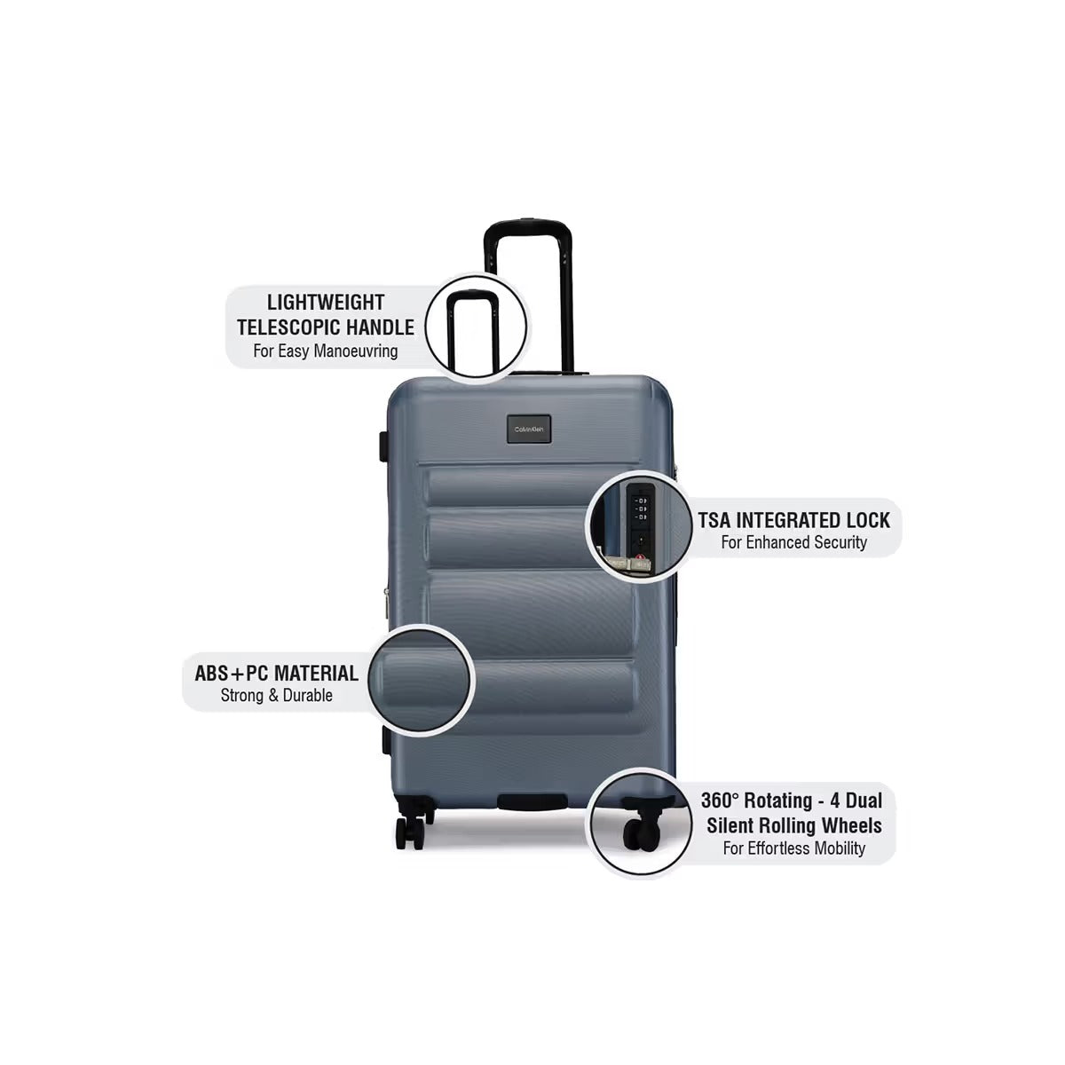 Calvin Klein Imagine Flinstone Trolley Bag
