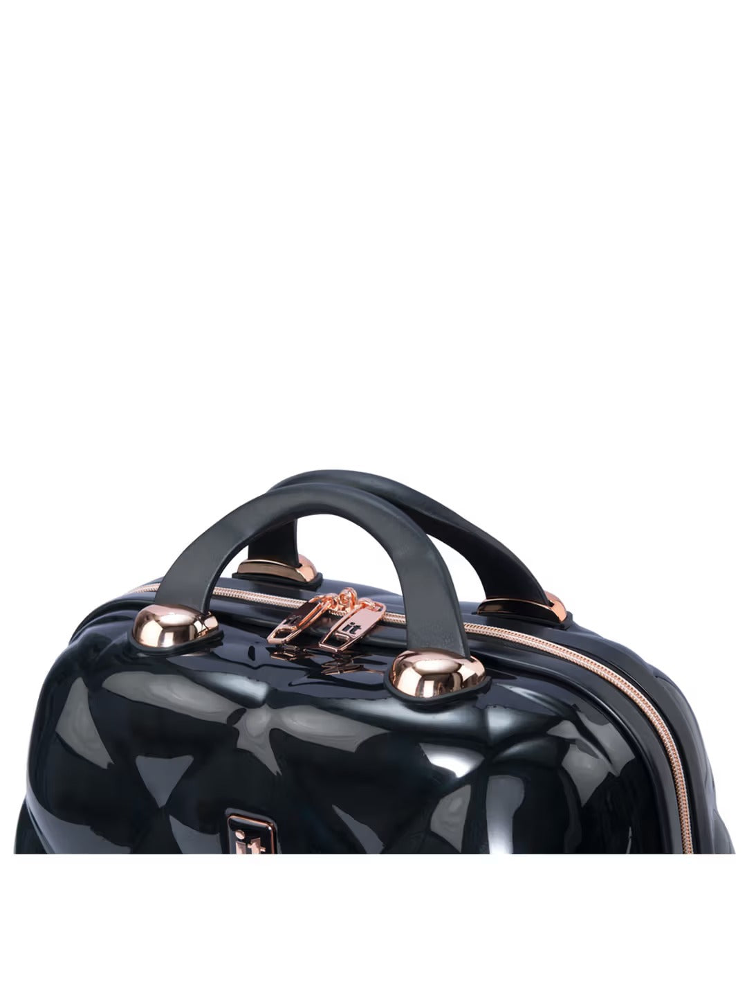 IT Luggage St. Tropez Black Vanity Case
