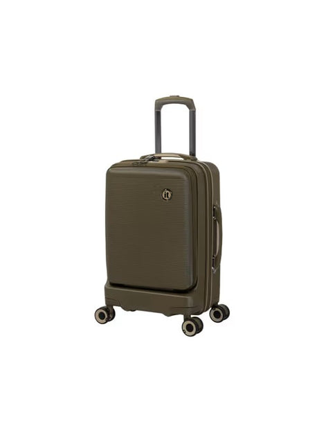 IT Luggage Rapidity Dark Olive Trolley Bag