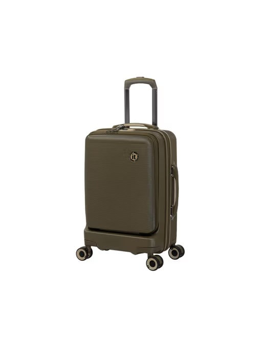 IT Luggage Rapidity Dark Olive Trolley Bag