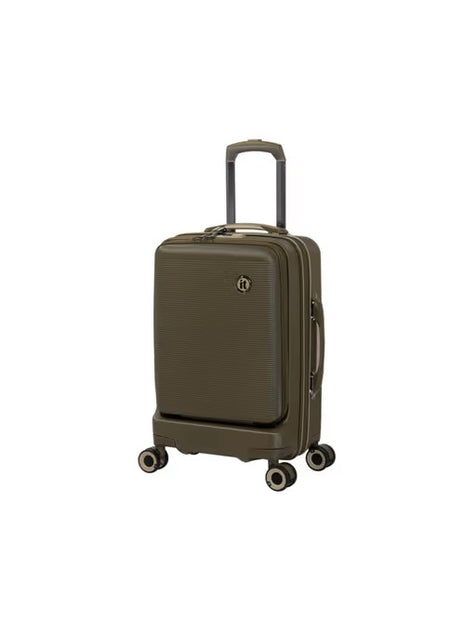 IT Luggage Rapidity Dark Olive Trolley Bag