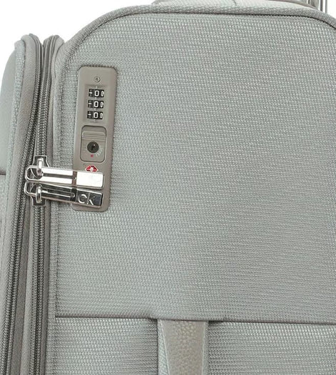 Calvin Klein Check-in Collection Stone Trolley Bag