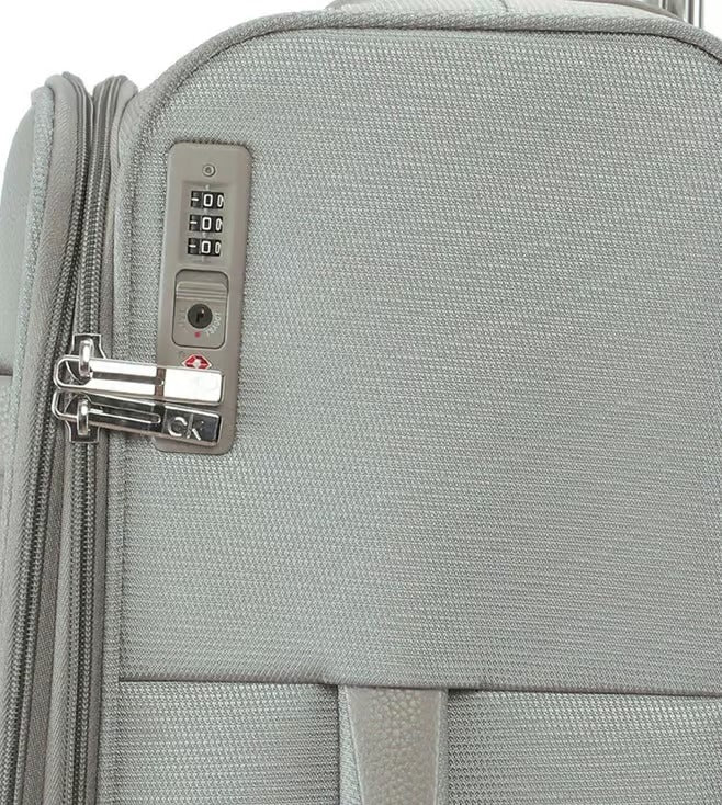 Calvin Klein Check-in Collection Stone Trolley Bag