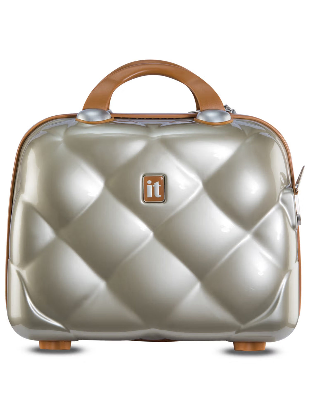IT Luggage St. Tropez Champagne Vanity Case