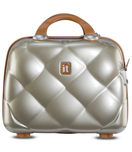 IT Luggage St. Tropez Champagne Vanity Case