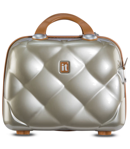 IT Luggage St. Tropez Champagne Vanity Case