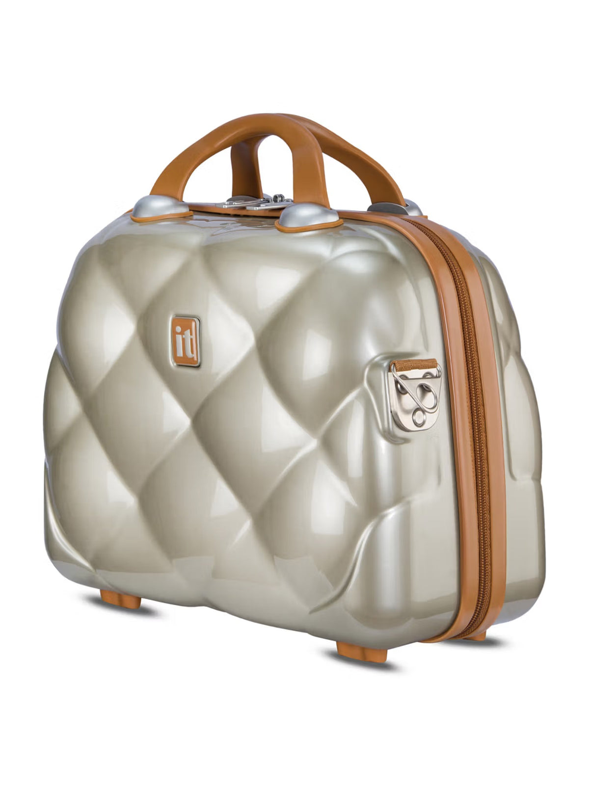 IT Luggage St. Tropez Champagne Vanity Case
