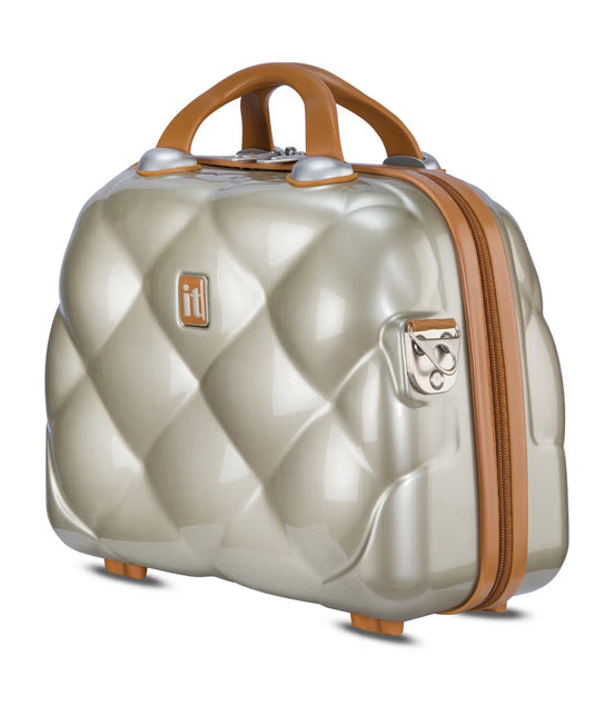 IT Luggage St. Tropez Champagne Vanity Case