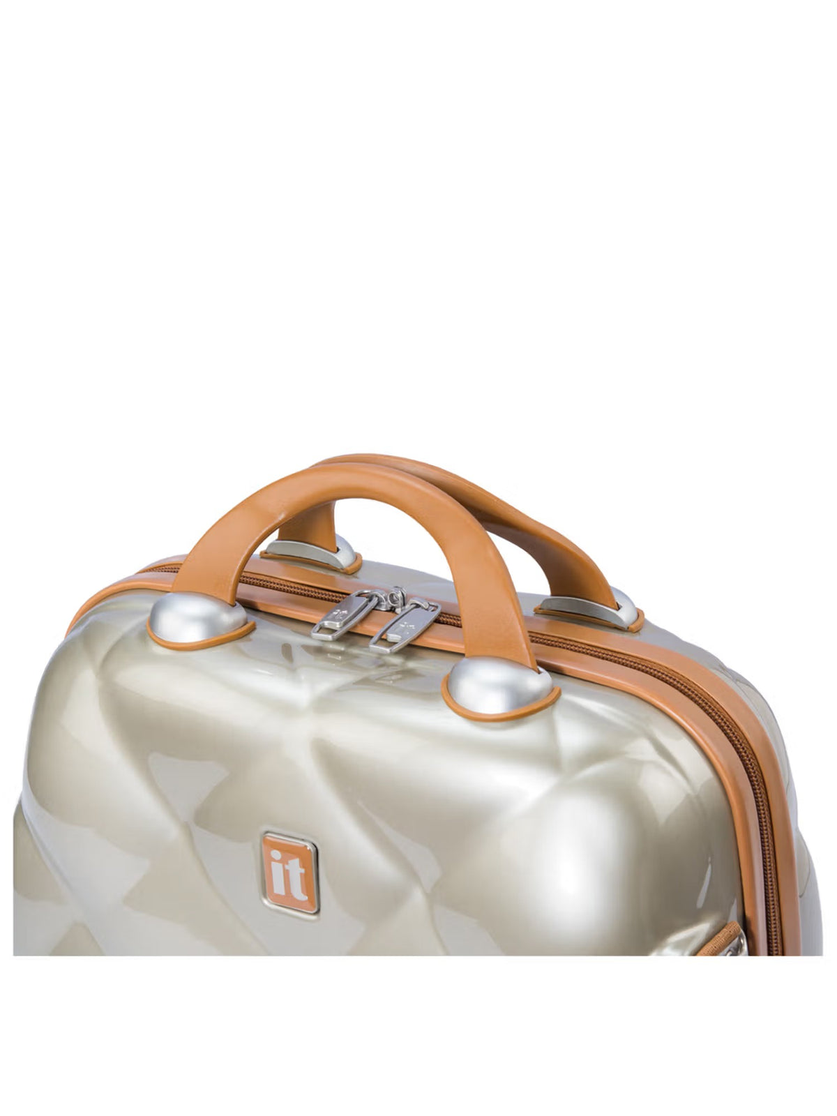 IT Luggage St. Tropez Champagne Vanity Case