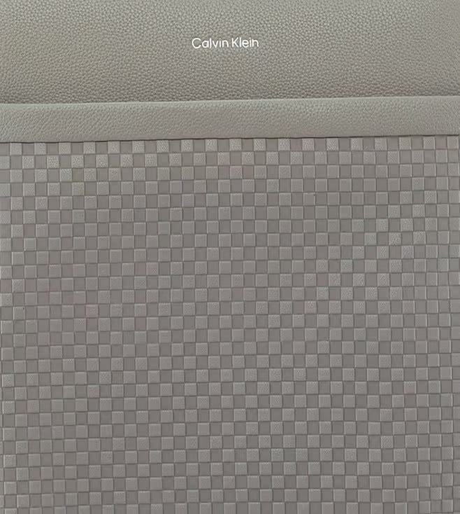 Calvin Klein Check-in Collection Stone Trolley Bag