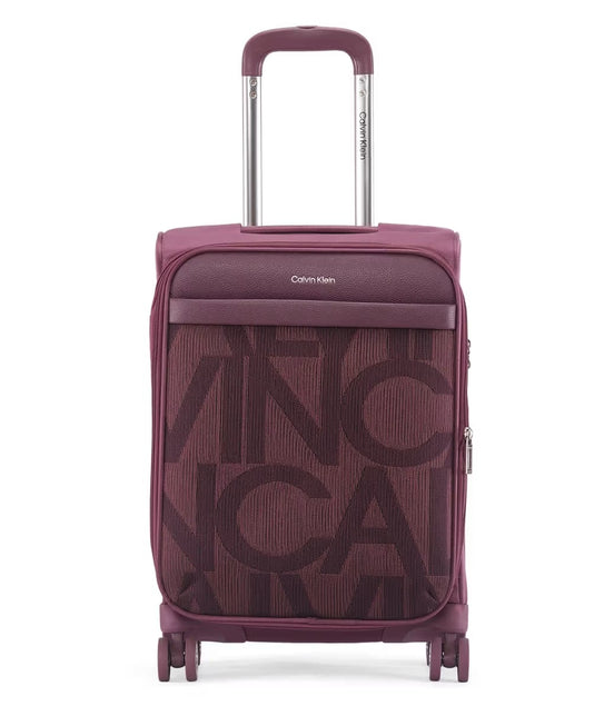 Calvin Klein Gabriana Crushed Berry Trolley Bag