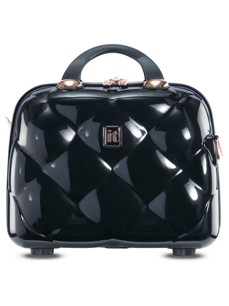 IT Luggage St. Tropez Black Vanity Case