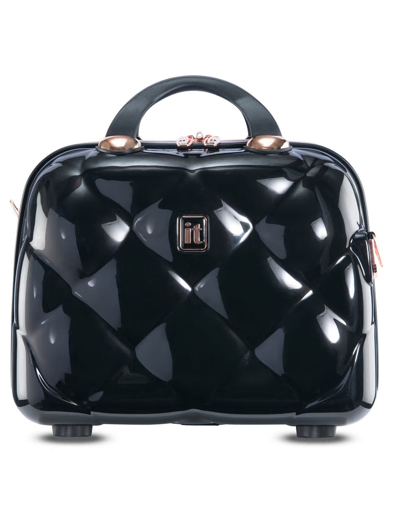 IT Luggage St. Tropez Black Vanity Case - image 1 of 10