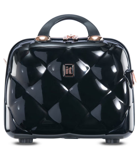 IT Luggage St. Tropez Black Vanity Case
