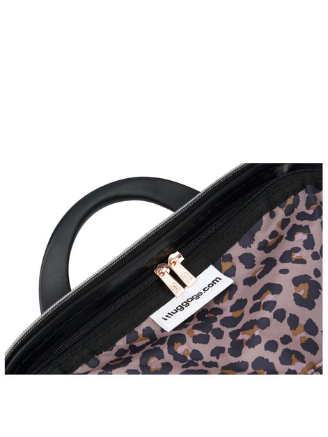 IT Luggage St. Tropez Black Vanity Case