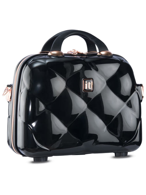 IT Luggage St. Tropez Black Vanity Case
