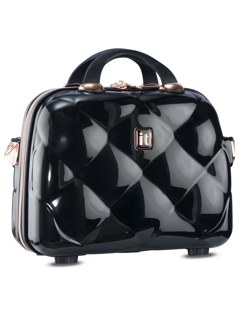 IT Luggage St. Tropez Black Vanity Case - image 3 of 10