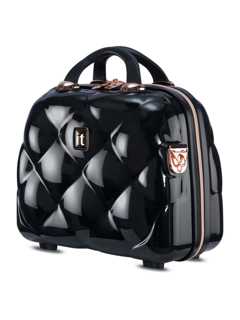 IT Luggage St. Tropez Black Vanity Case - image 2 of 10