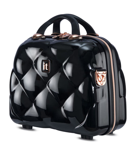 IT Luggage St. Tropez Black Vanity Case