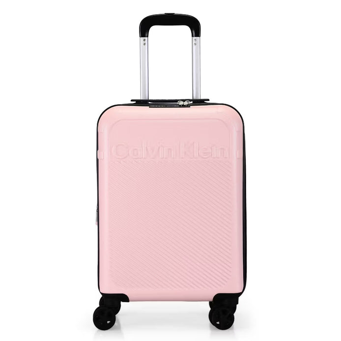 Calvin Klein Expression Collection Silver Pink Trolley Bag