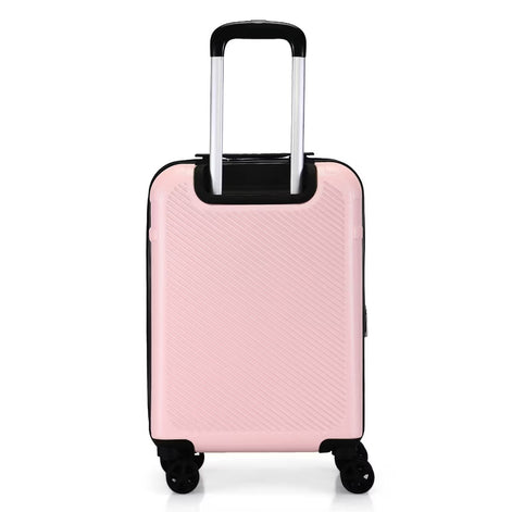 Calvin Klein Expression Collection Silver Pink Trolley Bag