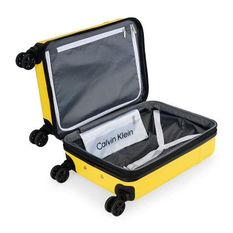 Calvin Klein Expression Collection Safty Yellow Trolley Bag