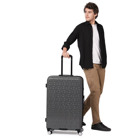 Calvin Klein Fly Control Charcoal Trolley Bag