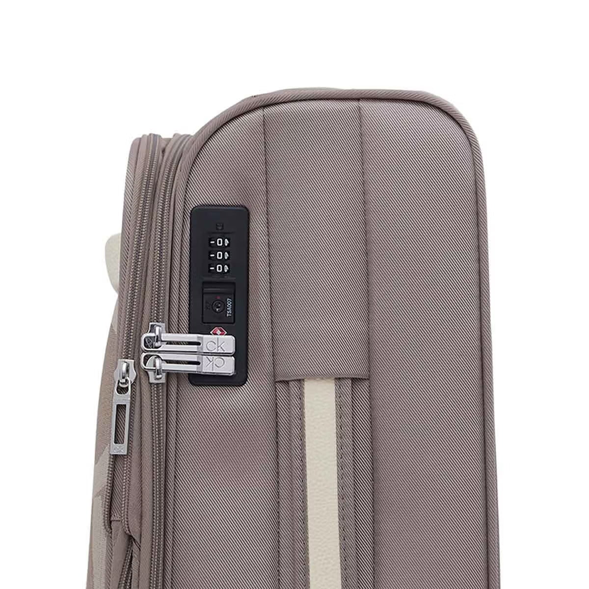 Calvin Klein Gabriana Mushroom/Tofu Trolley Bag