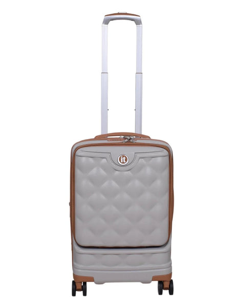 IT Luggage Indulging Grey Rise Trolley Bag