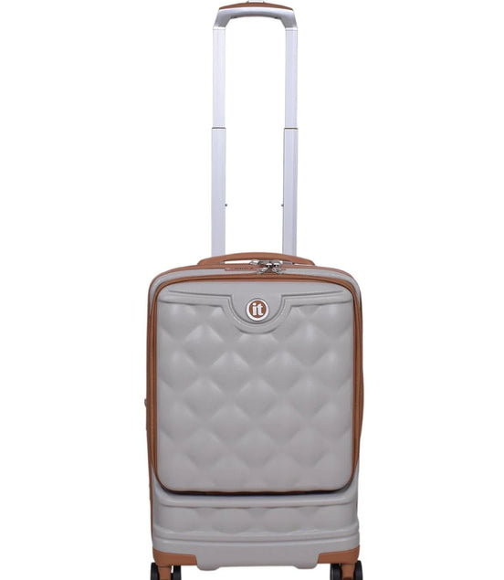 IT Luggage Indulging Grey Rise Trolley Bag