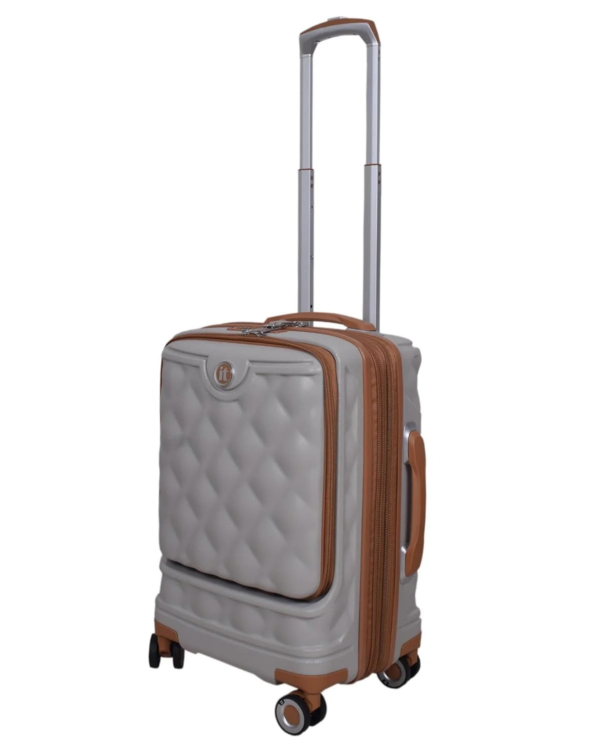 IT Luggage Indulging Grey Rise Trolley Bag