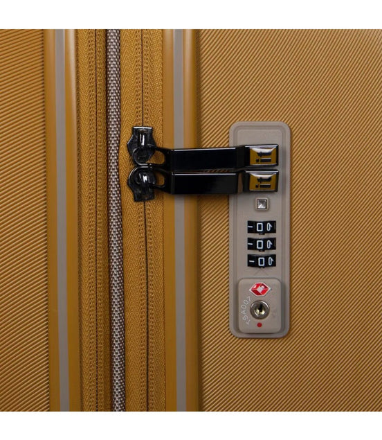 IT Luggage Rapidity Cuban Gold Trolley Bag