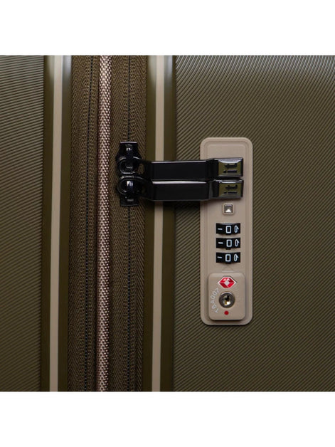IT Luggage Rapidity Dark Olive Trolley Bag
