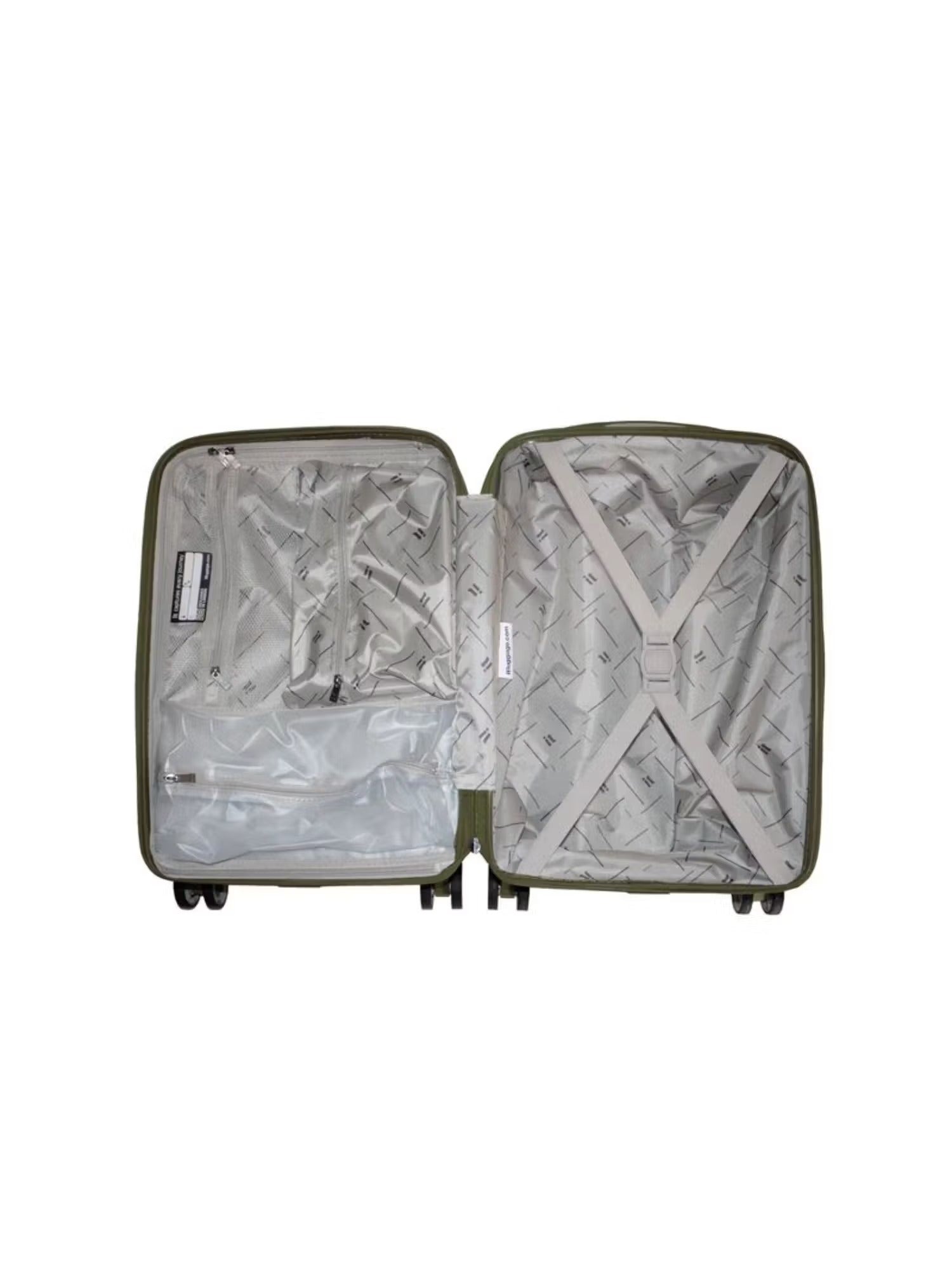IT Luggage Rapidity Dark Olive Trolley Bag
