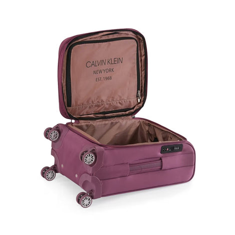 Calvin Klein Gabriana Crushed Berry Trolley Bag