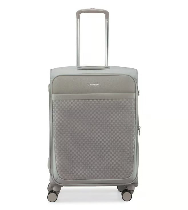 Calvin Klein Check-in Collection Stone Trolley Bag