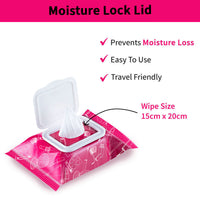 Nykaa Makeup Remover Wipes — side view
