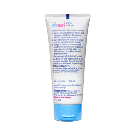 Sebamed Rash Cream 100ml - - image 2 of 4 - Baby Care