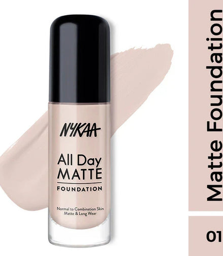 Nykaa All Day Matte Foundation - Petal 04